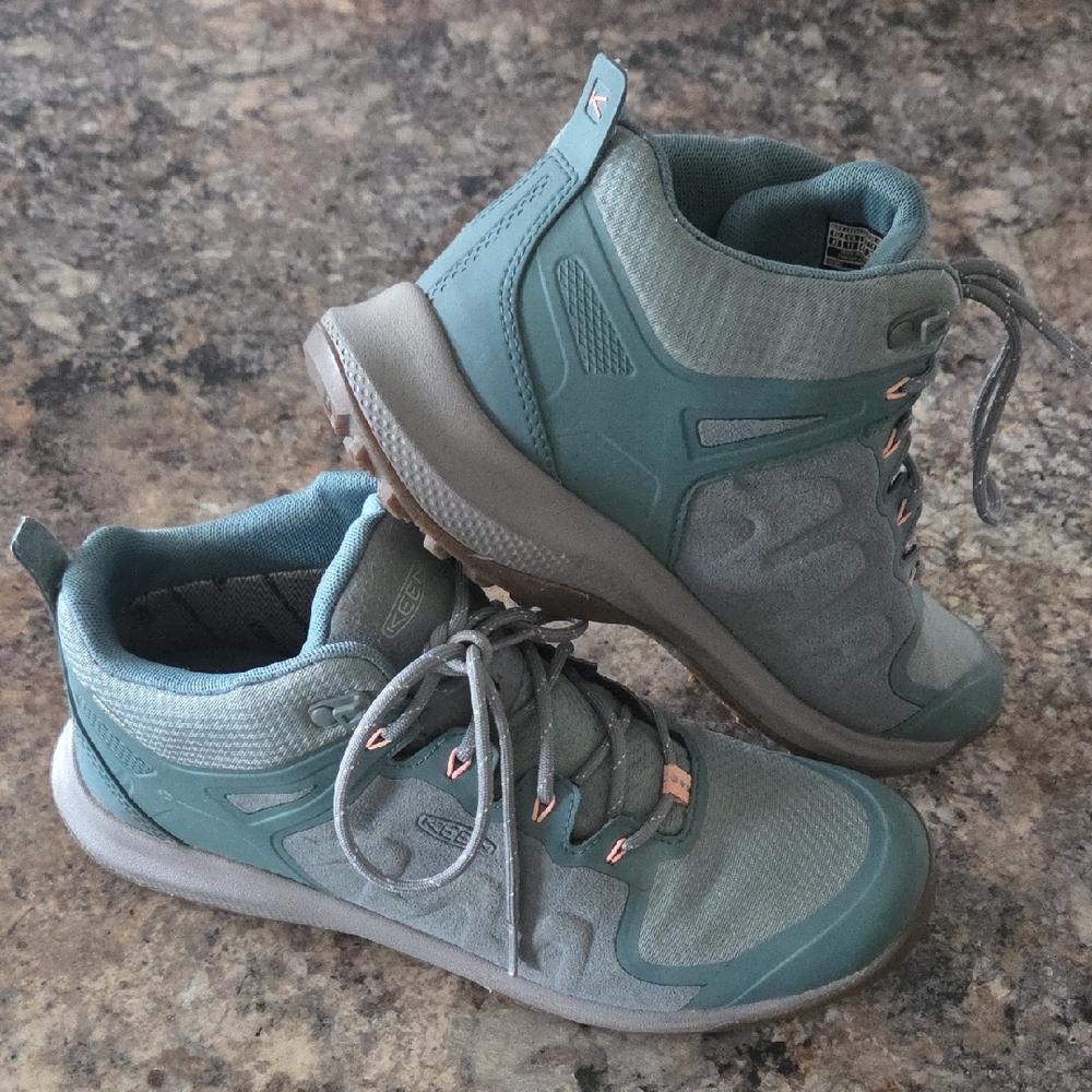 Keen Women's Teal Green Athletic Hiking Shoes